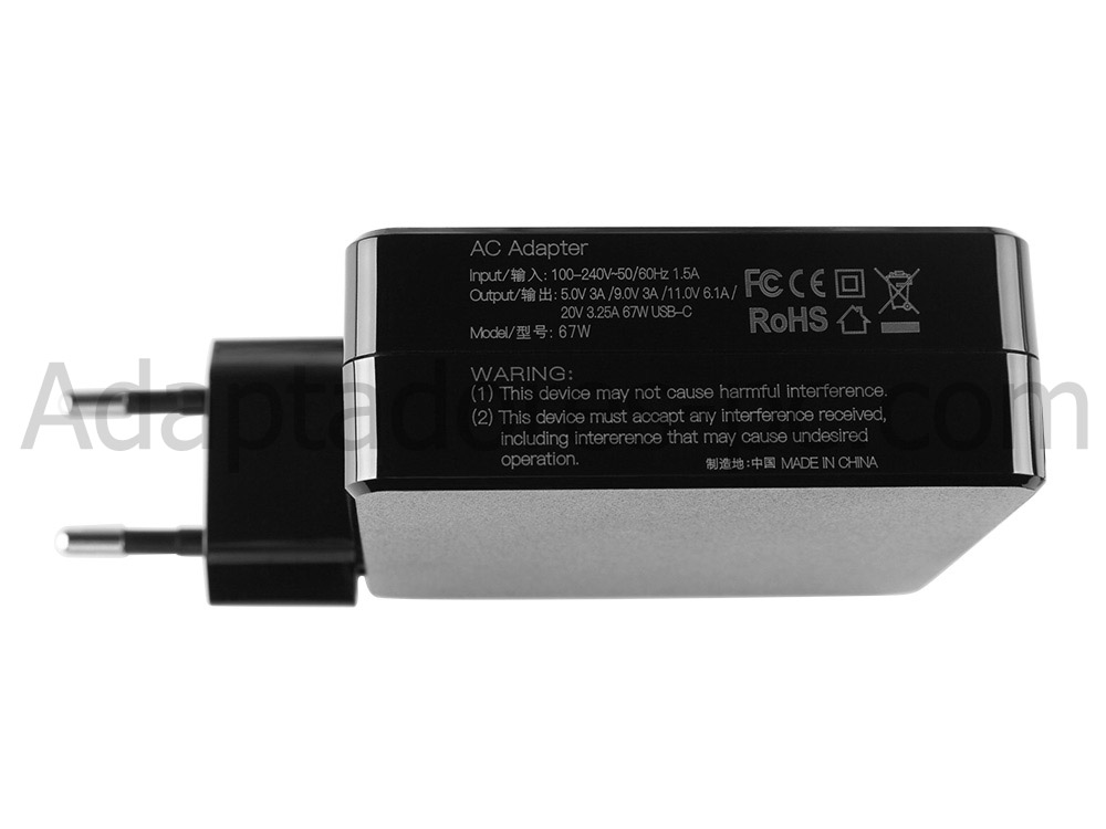 Xiaomi 67W USB-C Type-C Rápida Cargador Para Xiaomi Black Shark 3S